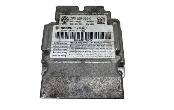Volkswagen Touareg II Airbag control unit/module 7P0959655C 0285011201