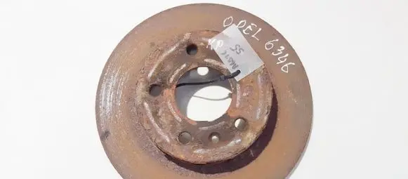Opel Zafira A Rear brake disc neventiliuojamas