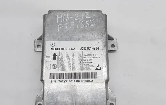 Mercedes-Benz E A207 Airbag control unit/module A2129014204