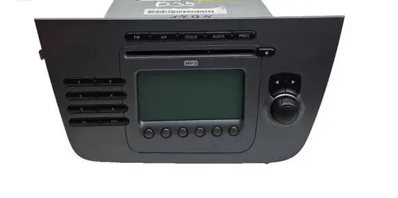 Seat Toledo II (1M) Radio/CD/DVD/GPS head unit 5P1035186B