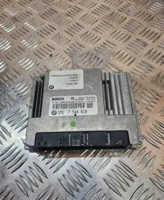 BMW 7 E65 E66 Engine control unit/module 0261209010 7544610 1039S05567