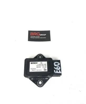 BMW 5 E60 E61 ESP acceleration yaw rate sensor 0265005266 0023022 6758750