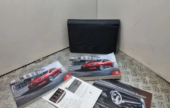 Opel Astra K Owners service history hand book 