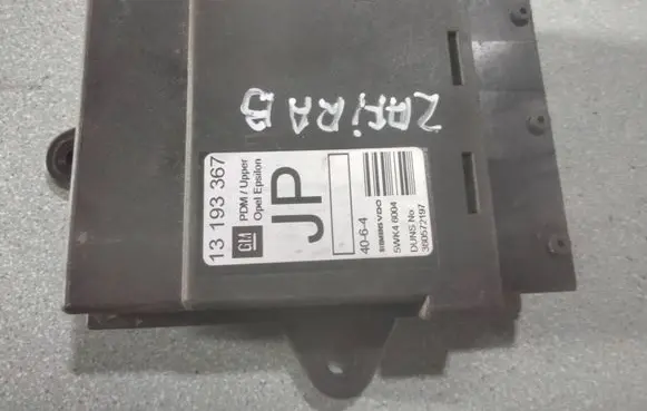 Opel Zafira B Comfort/convenience module 13193367 360572197 5WK46004