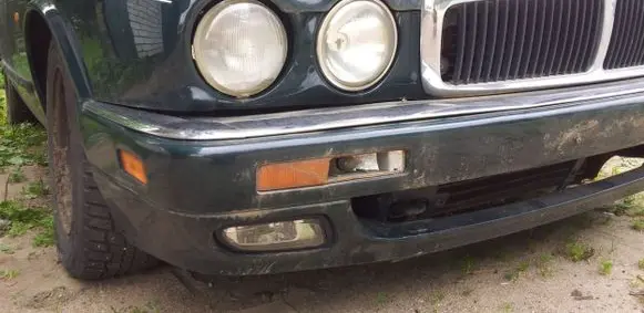 Jaguar XJ X300 Under headlight/headlamp trim HNA4650AC GREEN