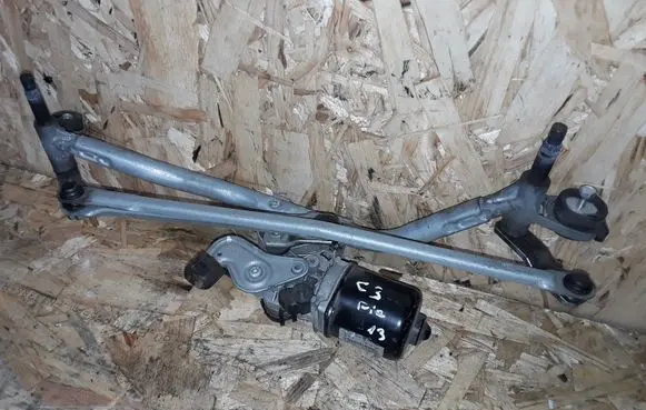 Citroen C3 Picasso Front wiper linkage and motor 53571102 967316928000