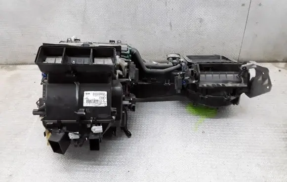 Interior heater climate box assembly