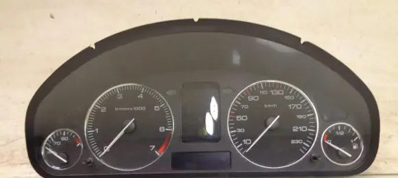 Peugeot 407 Speedometer (instrument cluster) 9658137080