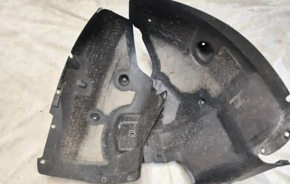 Tesla Model 3 Front wheel arch liner splash guards 108158100D 147540