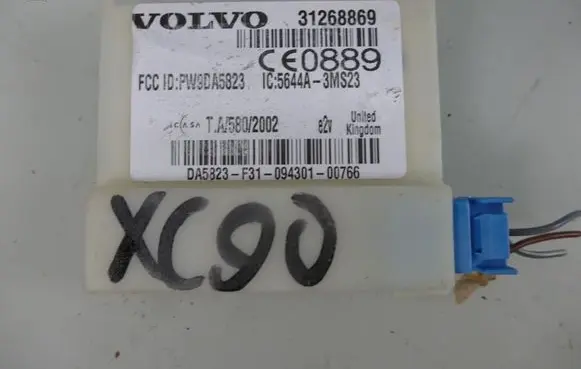 Volvo XC90 Alarm control unit/module 31268869