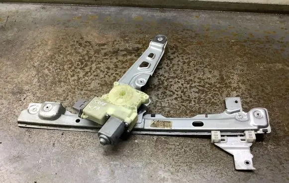 Front door window regulator with motor