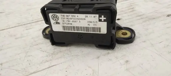 Volkswagen Touareg I ESP acceleration yaw rate sensor 7H0907652A