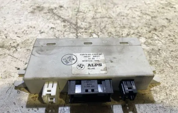 BMW 7 E65 E66 Seat control module 6918567 MY511100068