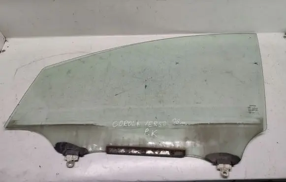 Toyota Corolla Verso AR10 Front door window glass four-door
