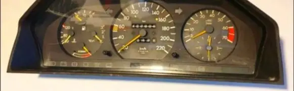 Mercedes-Benz E W124 Speedometer (instrument cluster) 87001221