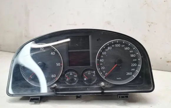 Volkswagen Touran I Speedometer (instrument cluster) 1T0920850C V1714141 VWZ7Z0C8152651