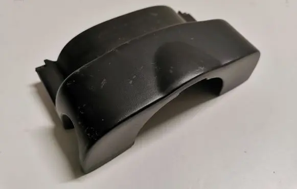 Steering wheel column trim