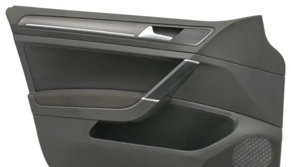 Front door card panel trim