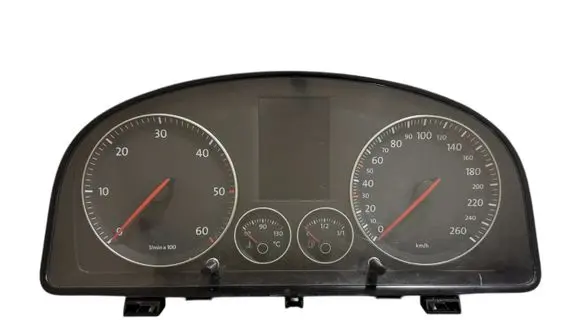 Volkswagen Touran I Speedometer (instrument cluster) 1T0920872F V0003000