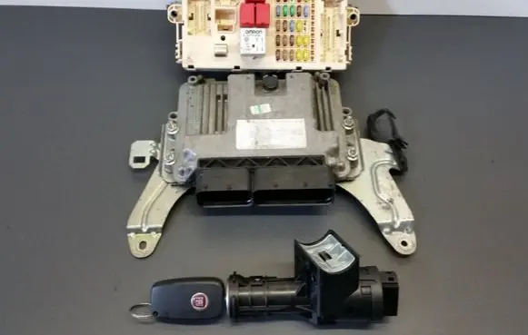 Fiat Bravo Engine ECU kit and lock set 