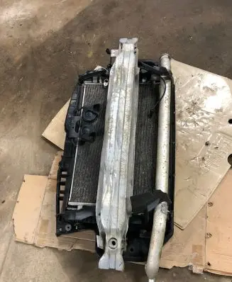 Audi A6 S6 C6 4F Radiator set 4B0010107D