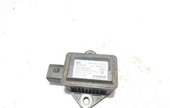 Audi A4 S4 B6 8E 8H ESP acceleration yaw rate sensor 8E0907637A 0265005245 280302