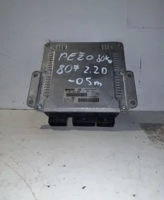Peugeot 807 Engine control unit/module 0281012463 9661145580