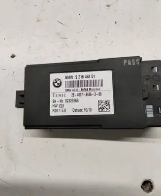 BMW 5 GT F07 Seat heating relay 921646801 02326568