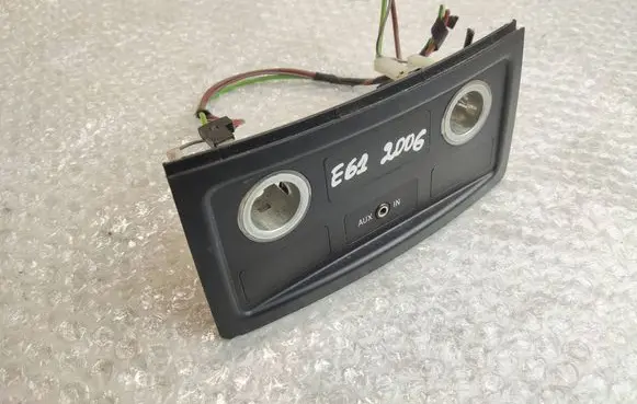 BMW 5 E60 E61 Cigarette lighter trim rear 7034100 8385142