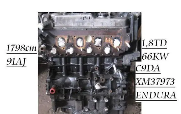 Ford Focus Engine C9DA XM37973