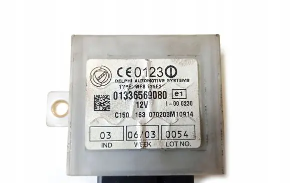 Fiat Ducato Immobilizer control unit/module 01336569080