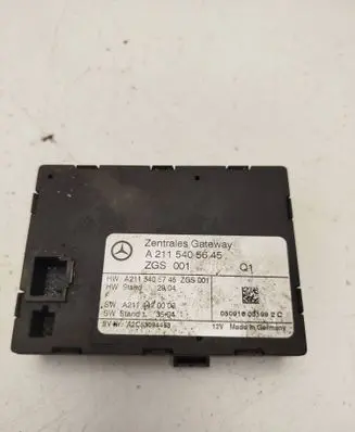 Mercedes-Benz CLS C219 Gateway control module A2115405645 A2115405745 A2114420000