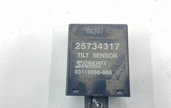Opel Antara Yaw turn rate sensor 25734317 03119006000