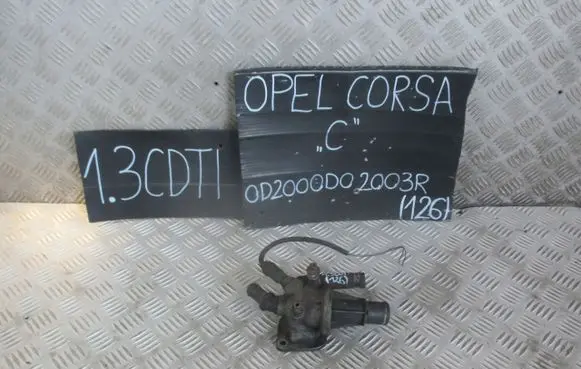 Opel Corsa C Thermostat/thermostat housing 