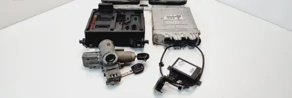 Volkswagen Sharan Engine ECU kit and lock set 028906021JJ 0281001967 7M0971882ADE