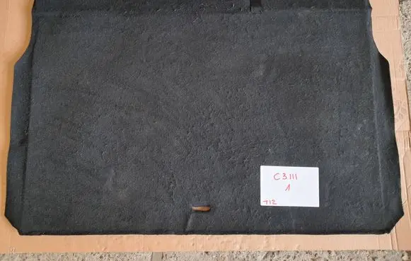 Citroen C3 Trunk/boot mat liner 98136484ZD