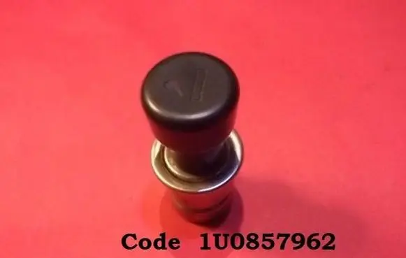 Skoda Octavia Mk1 (1U) Cigarette lighter 1U0857962