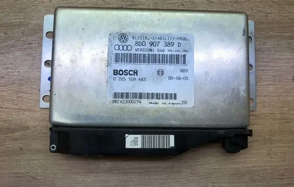 Audi A6 S6 C5 4B ESP (stability system) control unit 8D0907389D 0265109463