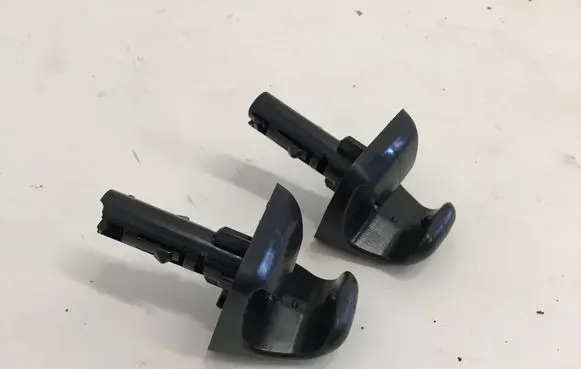 Sun visor clip/hook/bracket