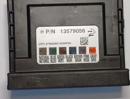 Opel Astra J Comfort/convenience module 13579056
