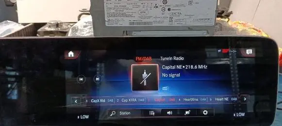 Mercedes-Benz EQC Radio/CD/DVD/GPS head unit A2539007610