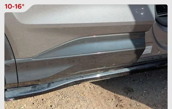 Audi Q4 Sportback e-tron Rear door trim (molding) F4SPORT