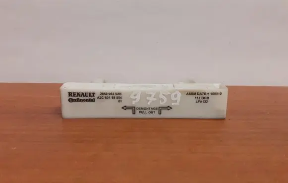Renault Scenic III - Grand scenic III Aerial antenna amplifier 9759 A2C53437537