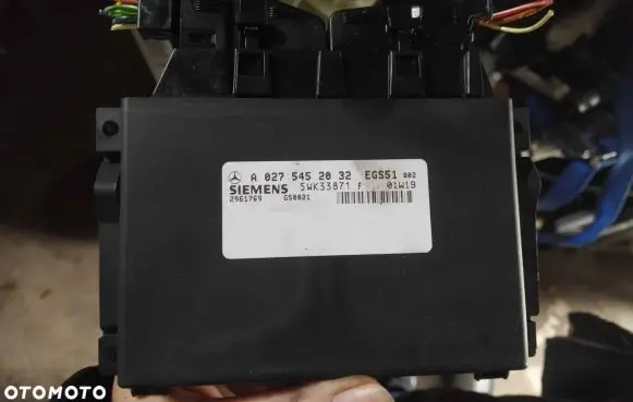 Mercedes-Benz C W203 Gearbox control unit/module A0275452032 2961769 5WK33871
