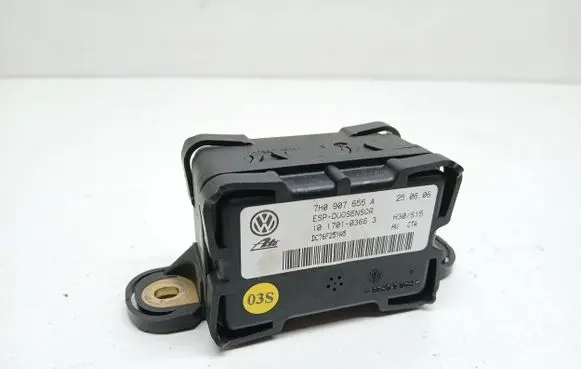 ESP acceleration yaw rate sensor