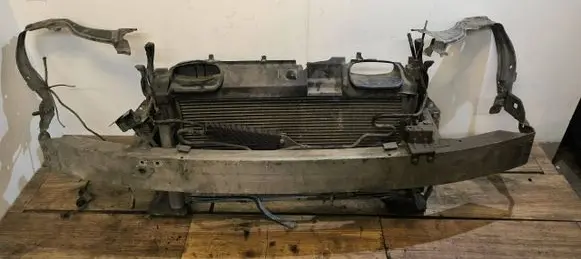 Mercedes-Benz C W203 Radiator support slam panel A2035053530 A2035050930