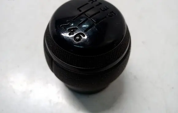 Renault Master IV Gear lever shifter trim leather/knob 
