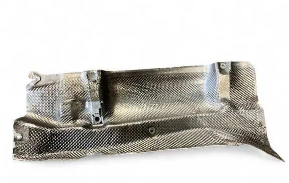 Mercedes-Benz CL C216 Exhaust heat shield 1501009003