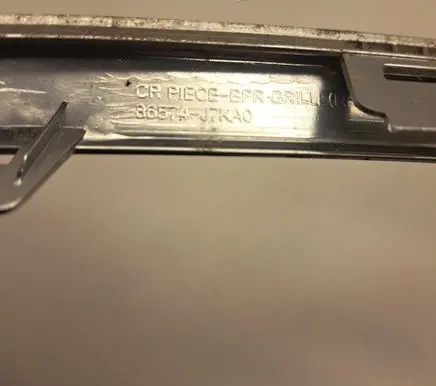KIA Ceed Front bumper splitter molding 86574J7A0
