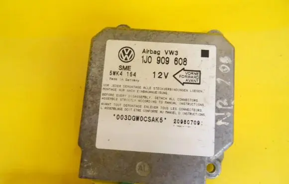 Volkswagen Sharan Airbag control unit/module 1J0909608